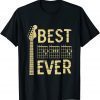 Tee Shirt Guitarist Father Best Dad Ever D A D Chord Gifts Guitar