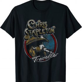 Classic Love Chris Art Stapleton Cool Man Cowboy Musical Traveller T-Shirt
