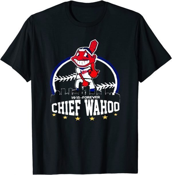 T-Shirt The long tee live the chief distressed cleveland art