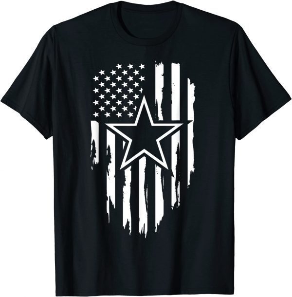 Official Dallas Jersey Football Shirt CowBoys Flag Usa for men T-Shirt