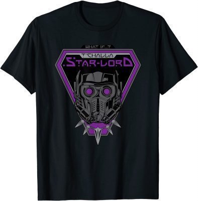 T’Challa Star-Lord Helmet T-Shirt