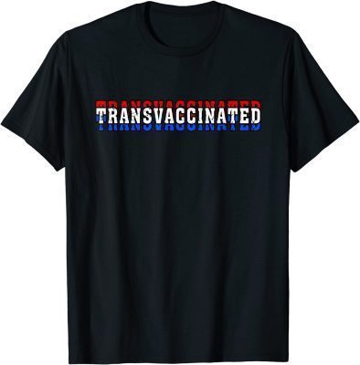 Funny Retro Transvaccinated T-Shirt
