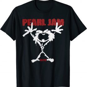 Pearls Jams Alive Stickmans Logo Unisex T-Shirt