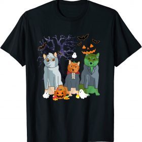 Halloween Shiba Inu Dog Witch Shiba Inu Dog Lovers T-Shirt