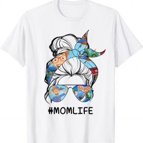 Vintage Blippis Mom Funny Life For Men Woman Kids T-Shirt