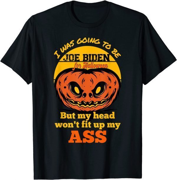 Joe Biden Halloween Outfit Funny Conservative anti Joe Biden T-Shirt