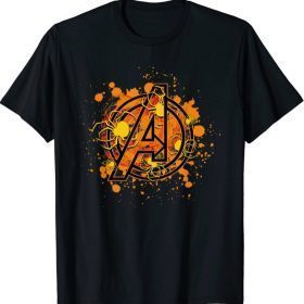 Marvel Avengers Spooky Spiders Halloween Unisex Tee Shirt