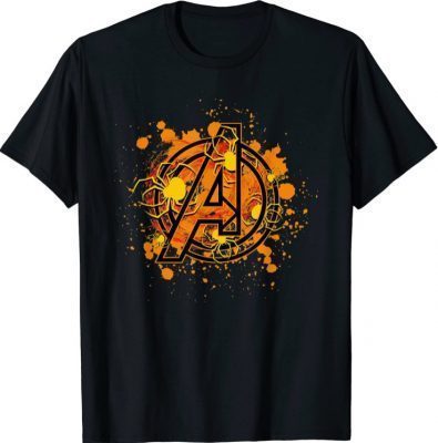 Marvel Avengers Spooky Spiders Halloween Unisex Tee Shirt