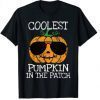 Official Kids Coolest Pumpkin In The Patch Halloween Boys Girls Men T-Shirt