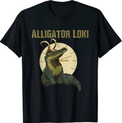 Funny Alligator Loki Classic Crocodile Loki T-Shirt