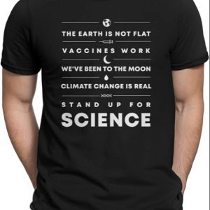 Retta Stand Up for Science Men's T-Shirt