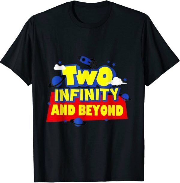 Two Infinity N Beyond 2nd Birthday Children Toddler Boys T-Shirt