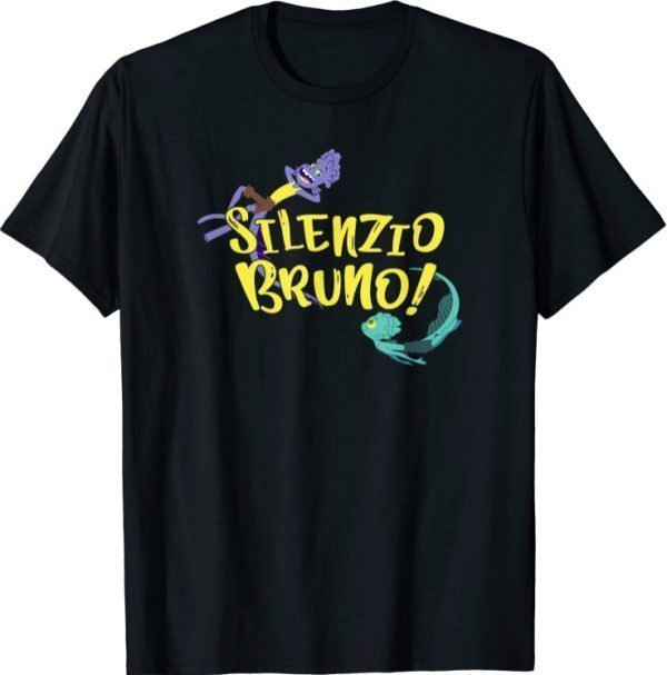 Disney Pixar Luca Silenzio Bruno! Characters Swimming T-Shirt