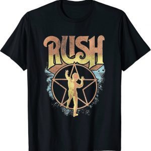 Retro Rush Tee music band for Starman T-Shirt