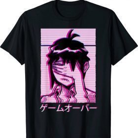 Vaporwave Egirl Sad Aesthetic Anime Japanese Girl Alt T-Shirt