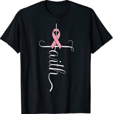 Breast Cancer Awareness Pink Ribbon Mom Women Men Survivor T-Shirt