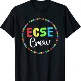 Early Childhood Special Education SPED ECSE Crew T-Shirt