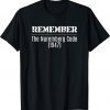 2021 Remember The Nuremberg Code (1947) Germany T-Shirt