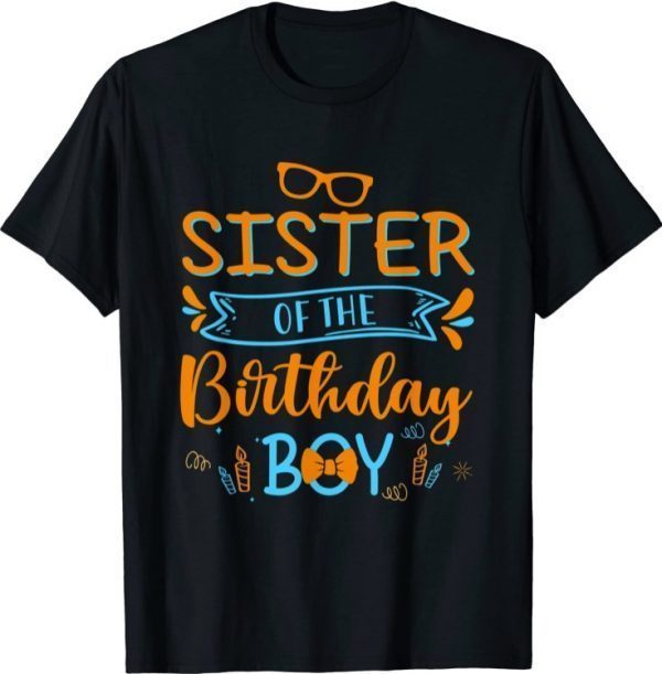 Funny Blippis Birthday Boys Family For Sister Lover T-Shirt