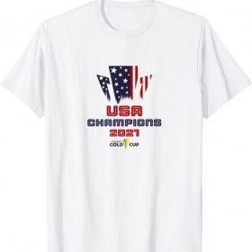 Official USA Champions 2021 Gold Cup Concacaf Shirts