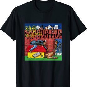 Retro 90s A Comic Doggs Gift For Woman, Man In Valentines T-Shirt