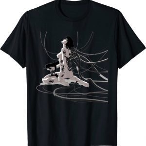 Black and White Ghosts Classic Art In The Shell Anime Season T-Shirt