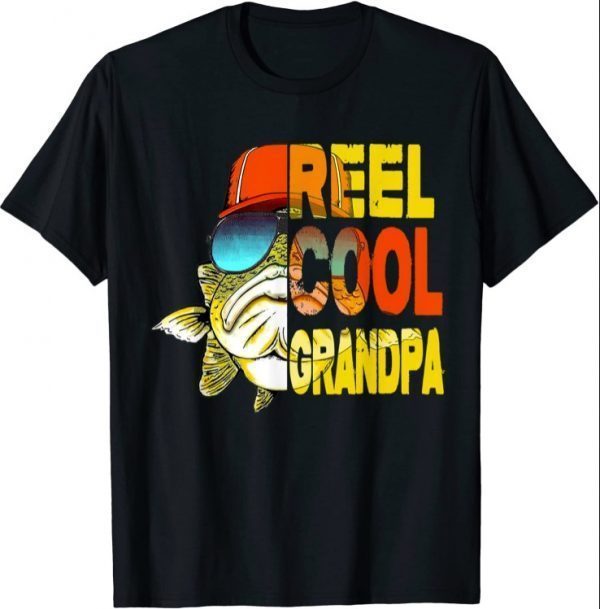 Grandpa Fishing Cool T-Shirt