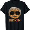 joe biden pumpkin Halloween costume bidken Funny T-Shirt