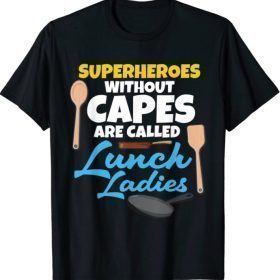 Official Elementary Lunch Lady Gifts Cafeteria Worker School Ladies T-Shirt