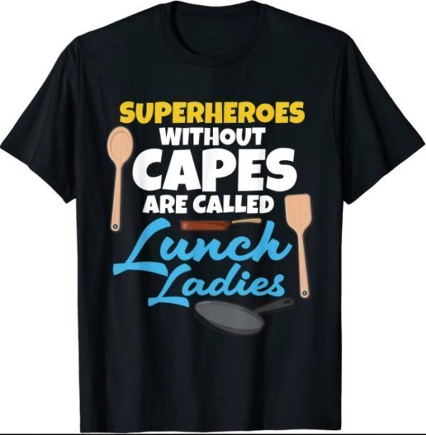 Official Elementary Lunch Lady Gifts Cafeteria Worker School Ladies T-Shirt