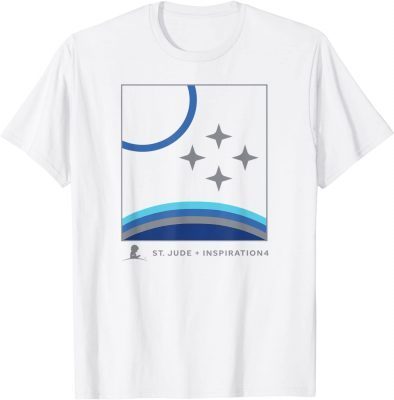 Classic St. Jude Children's Research Hospital I4 Flag White T-Shirt