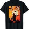 Official Star Wars Yoda Silhouette Halloween T-Shirt