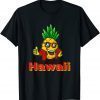 Official Cool Pineapple Hawaii Design T-Shirt