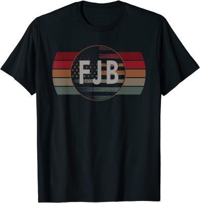 Funny Pro America USA US Flag FJB T-Shirt