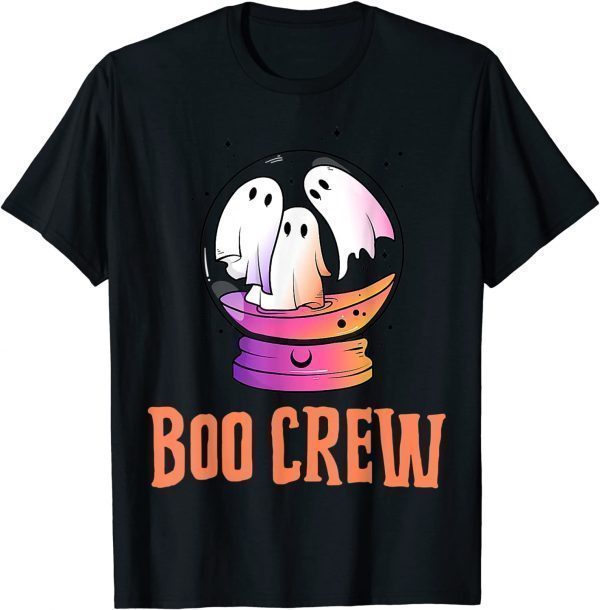 Boo Crew Cute Halloween Ghosts Crew for Family and Friends T-Shirt