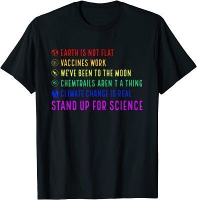 Classic Science Is Real - 8 Billion Trees T-Shirt