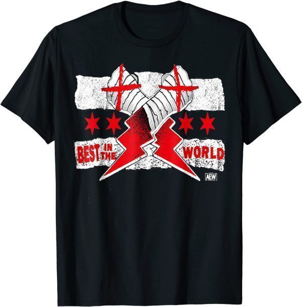 Cm Punk Aew Best In The World T-Shirt