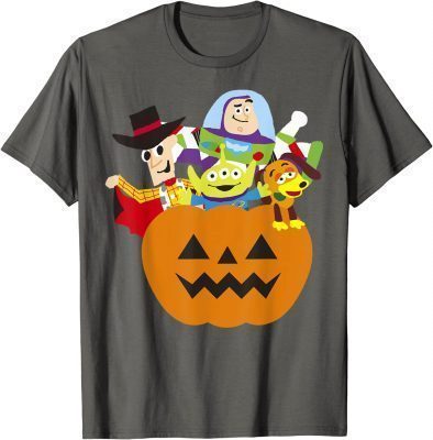 Disney Pixar Toy Story Halloween Pumpkin Graphic Classic T-Shirt