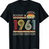 Vintage 1961 Rockin Since 1961 60th Birthday 60 Years Old T-Shirt