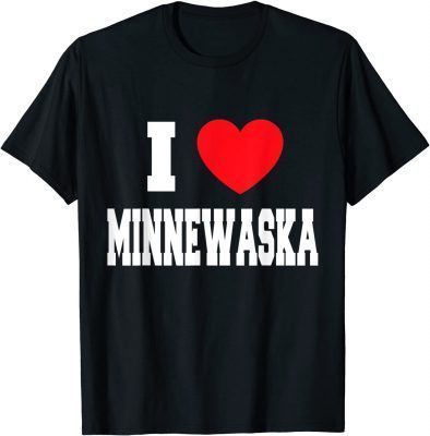 Classic I Love Minnewaska T-Shirt