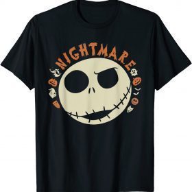 Disney The Nightmare Before Christmas Jack Halloween T-Shirt