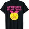 Strike Out Breast Cancer Awareness Softball Fighters T-Shirt