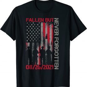 Official Fallen But Never Forgotten 13 Names Of Fallen Soldiers T-Shirt