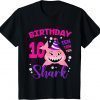 Kids Baby Shark 10 Years Old 10th Birthday Doo Doo T-Shirt