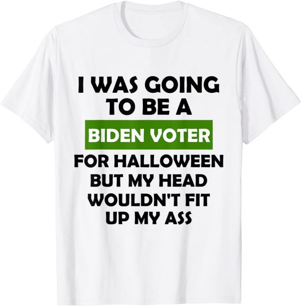 Funny republicans voter anti joe biden on halloween T-Shirt