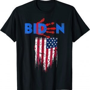 2021 Blood On His Hands Biden Bring Trump Back Unisex T-Shirt