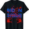 Biden Blood On His Hands, Bring Trump Back, Biden Handprint T-Shirt