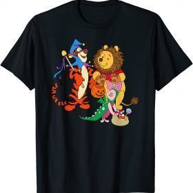 Classic Disney Halloween Winnie the Pooh Costumed Trio T-Shirt