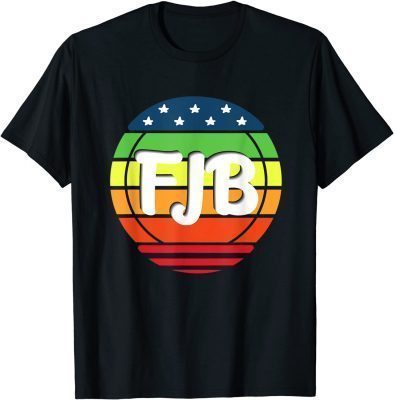 FJB Pro America US Distressed Flag F Biden FJB T-Shirt
