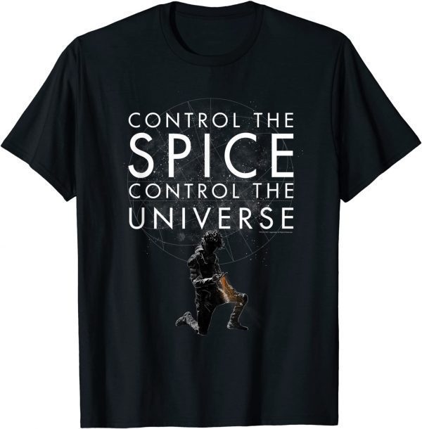 Control The Spice, Control The Universe Black T-Shirt